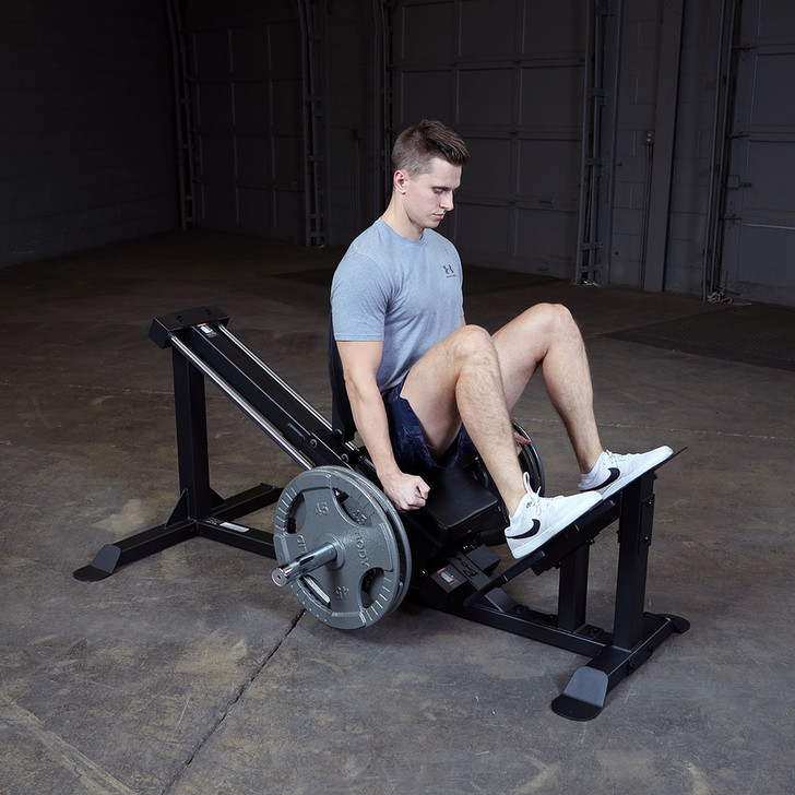 Seated Press on the GCLP100 Compact Leg Press