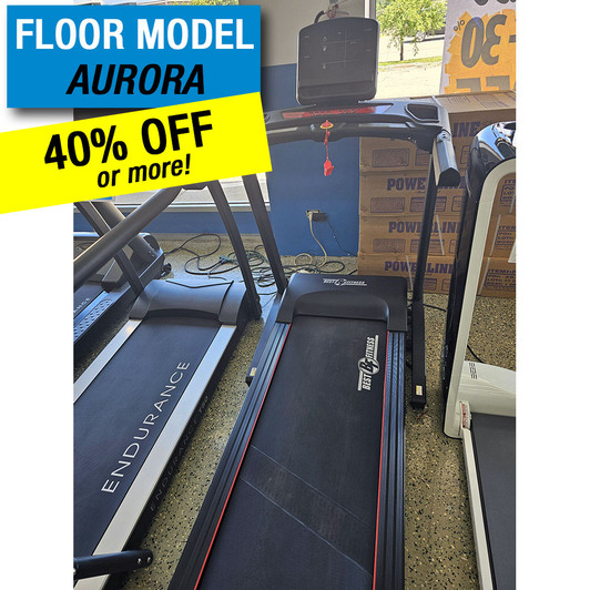 Best Fitness T25 Folding Treadmill with LED Console