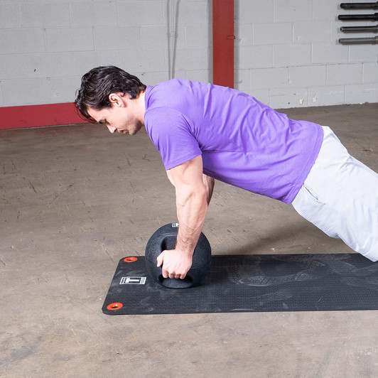 Push Ups with the Body-Solid Tools Dual Grip Medicine Balls