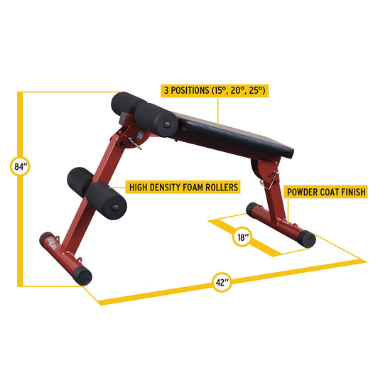 Best Fitness Folding Ab Board