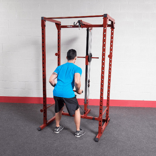 Best Fitness Power Rack Lat Attachment