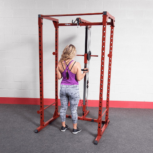 Best Fitness Power Rack Lat Attachment