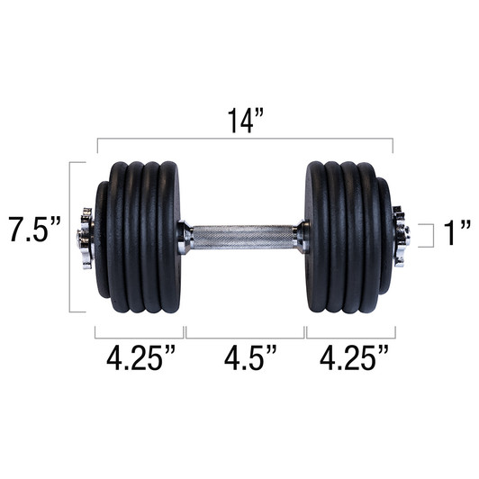 Body-Solid Tools Adjustable Dumbbells