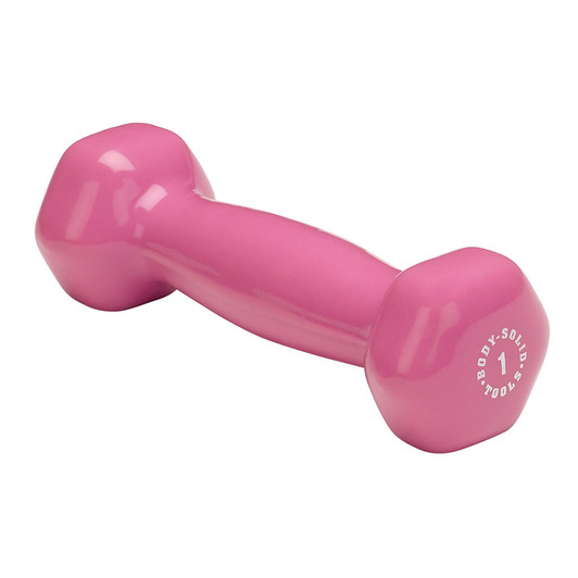 1 lb. Body-Solid Vinyl Dumbbell