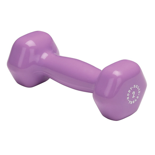 2 lb. Body-Solid Vinyl Dumbbell