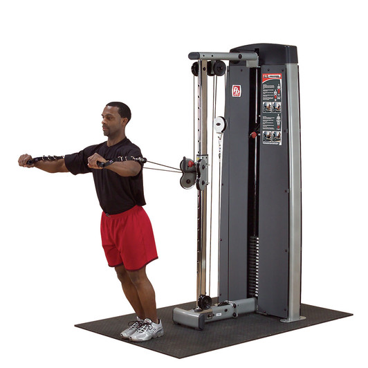 Chest Fly on the ProDual DPCCSF Cable Column Machine