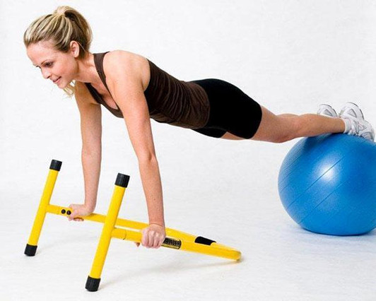 Balanced Push-Ups on the Lebert Fitness Equalizer Bars