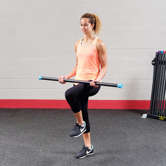 Curls with Body-Solid Tools Cardio Fitness Bars 4-36lbs