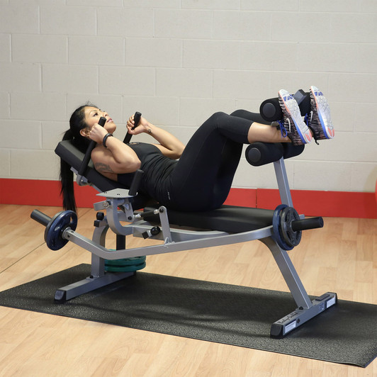 Ab Crunch/Knee Raise on the Body-Solid Horizontal Ab Bench