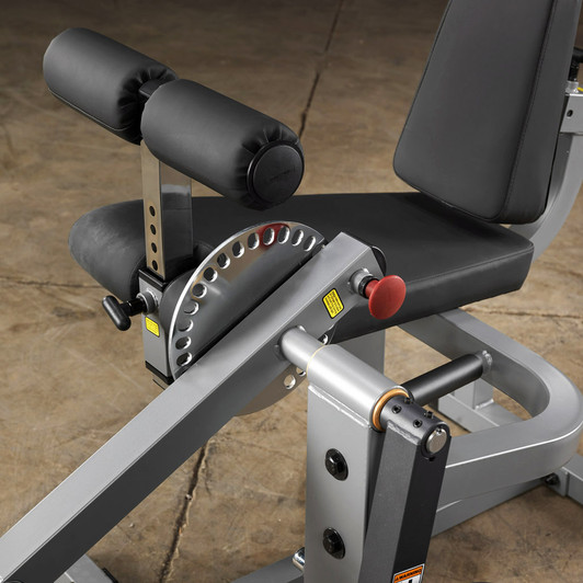 Detail of the Cam on the Body-Solid CAM Leg Extension Leg Curl Machine