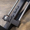 Detail of the Guide Rods on the GCLP100 Compact Leg Press