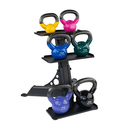 Body-Solid 3-Tier Kettlebell Rack