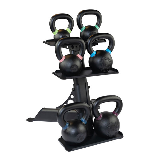 Body-Solid 3-Tier Kettlebell Rack