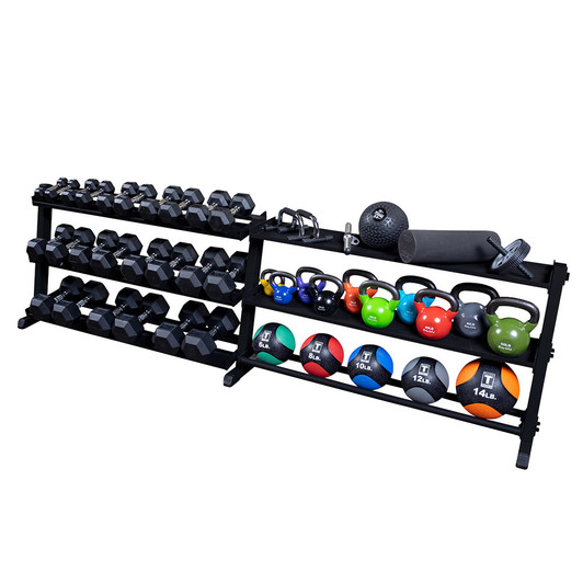Body-Solid 60 inch Kettlebell Storage Shelf