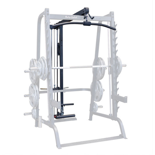 Body-Solid Smith Machine Lat Attachment, Plate Load