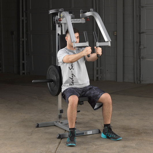 Pec Fly finish on the Body-Solid Pec Dec Fly Machine