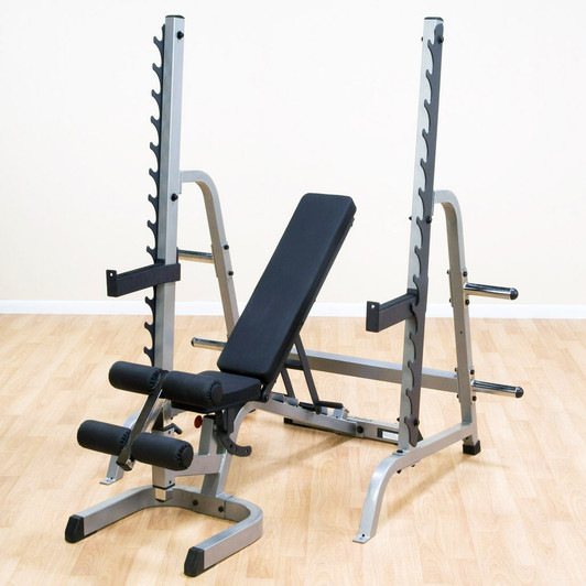 Body-Solid Olympic Multi Press Rack with optional Bench