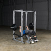 Decline Press on the GPR378 Power Rack with Bench