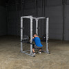 Front Squats on the GPR378 Power Rack
