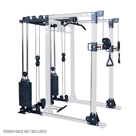 GPRFTS Body-Solid Functional Trainer Attachment with Weight Stacks