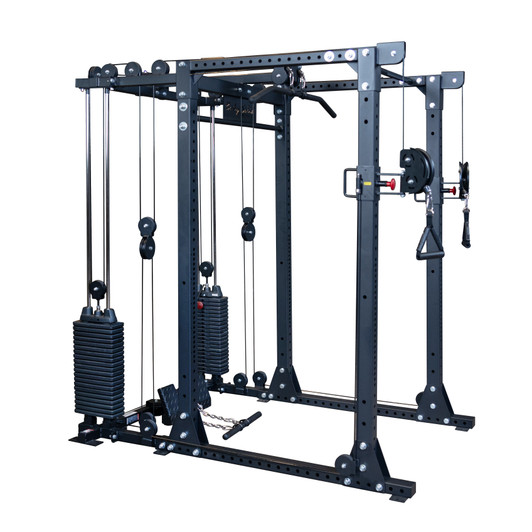 GPRFTS Body-Solid Functional Trainer Attachment with Weight Stacks