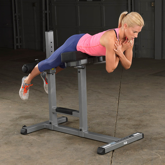 Back Hyperextensions on the Body-Solid Roman Chair