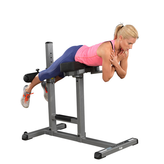 Back Hyperextensions on the Body-Solid Roman Chair