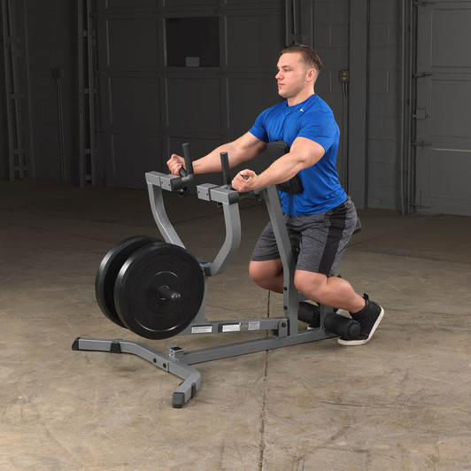 Seated Row on the Body-Solid Seated Row Machine