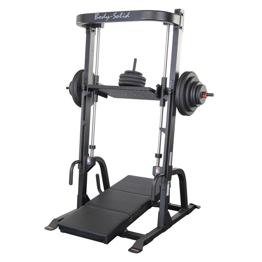 750 lbs. Weight Capacity - Body-Solid GVLP Vertical Leg Press