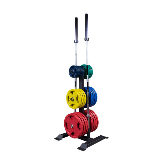 Body-Solid GWT56 Olympic Weight Plate Tree with optional Weights and Bars