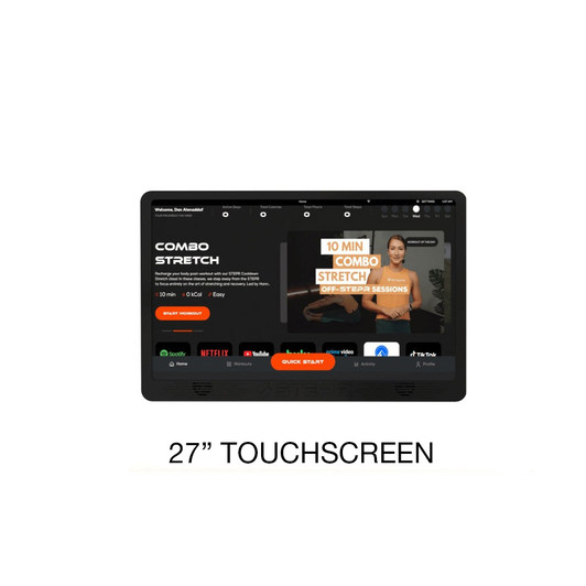 The Original STEPR with 27" HD Touchscreen