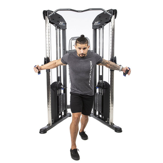 Flys on the BodyCraft Pro HFT Functional Trainer