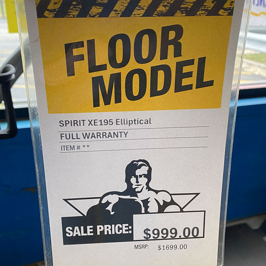 Spirit  XE195 Elliptical