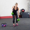 Bent Over Rows with the Vinyl Dipped Kettlebells 5-50 Pounds