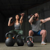 Overhead Press with the Body-Solid Tools KBX Training Kettlebells 4-36kg