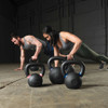 Push-Ups with the Body-Solid Tools KBX Training Kettlebells 4-36kg