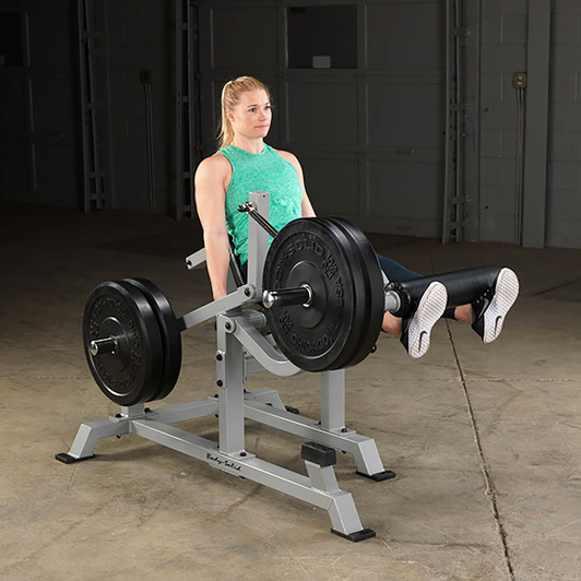 Leg Extension finish on the Pro ClubLine LVLE Leverage Leg Extension by Body-Solid