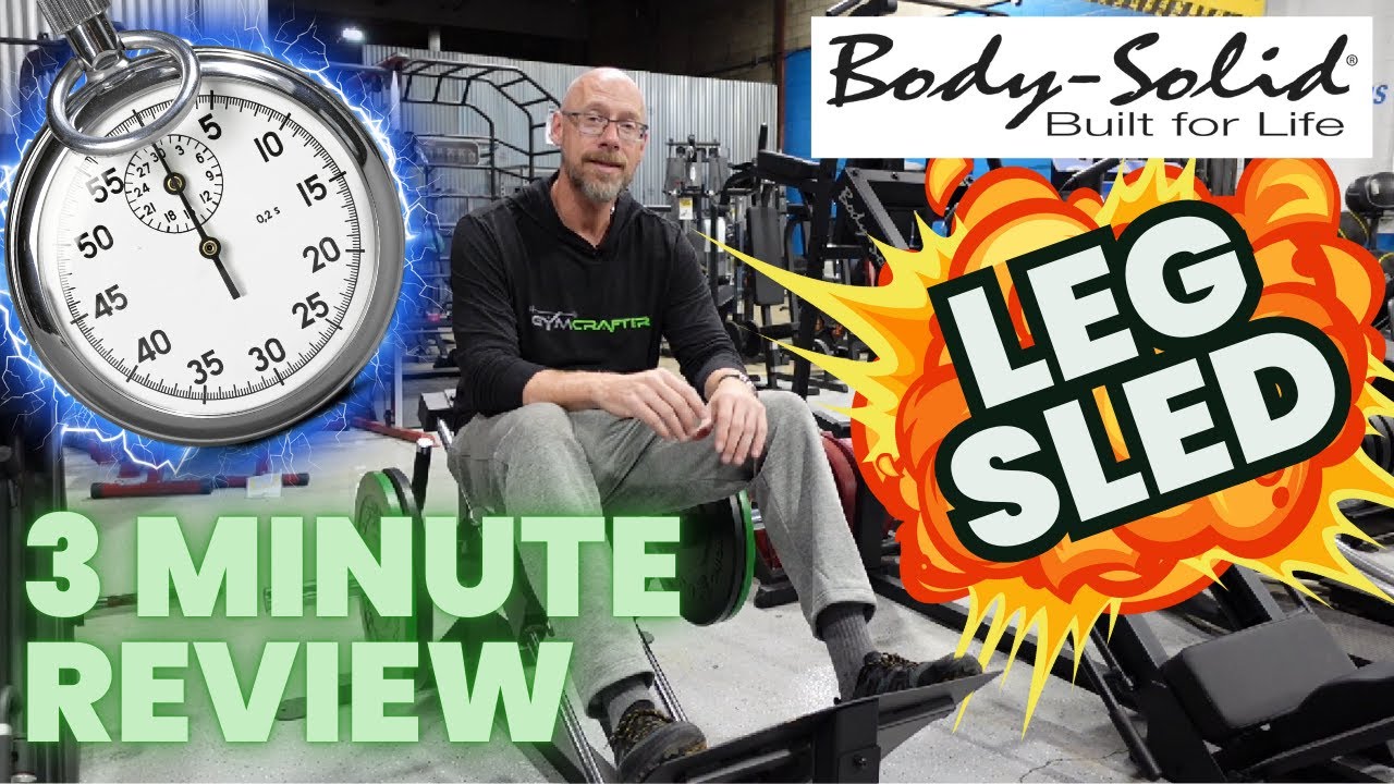 Body Solid Leg Sled 3 Minute Review
