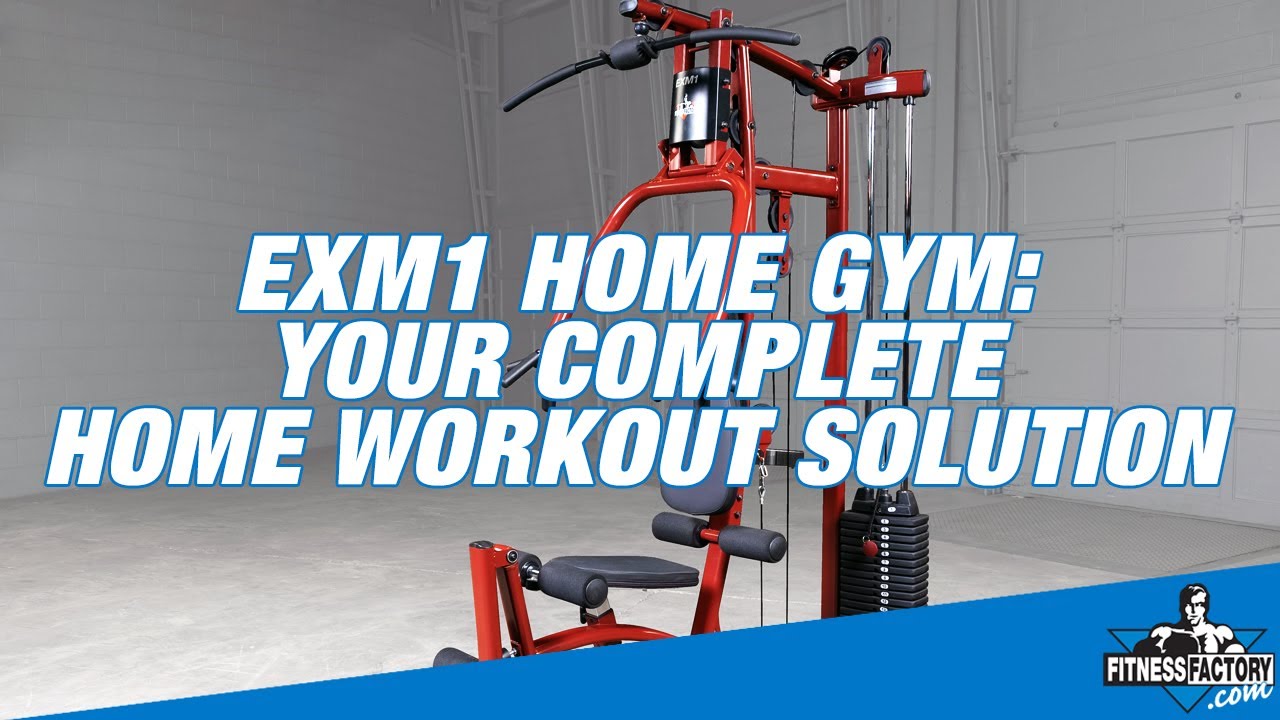 The EXM1 Home Gym — Your Complete Home Workout Solution (Exclusive to FitnessFactory.com)
