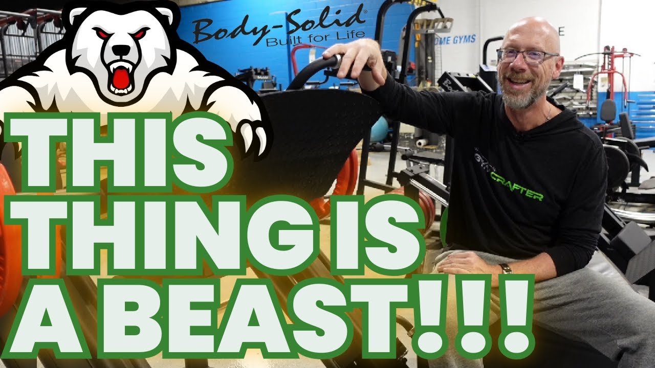 Can You Max This Out? | Body Solid Commercial Leg Press Review