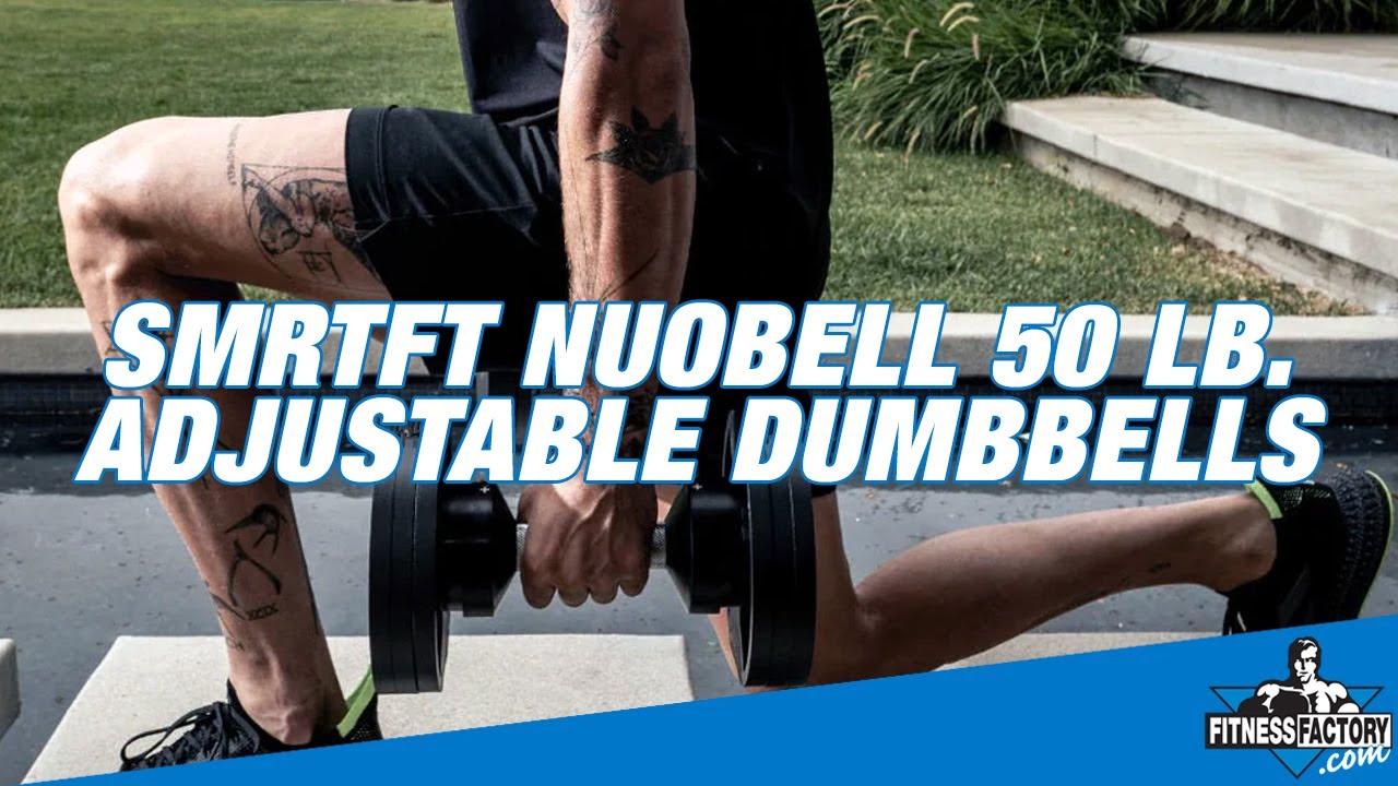 Embrace Flexibility with The Best-In-Class SMRTFT Nuobell Adjustable Dumbbells!