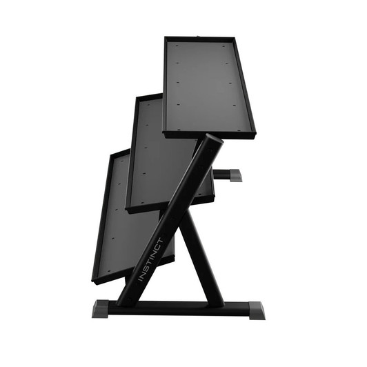 Nautilus 3-Tier Hex Dumbbell Rack