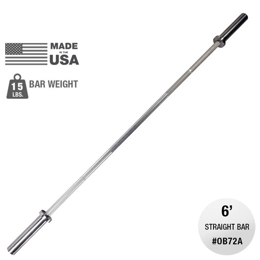 6' Olympic Technique Bar Aluminum