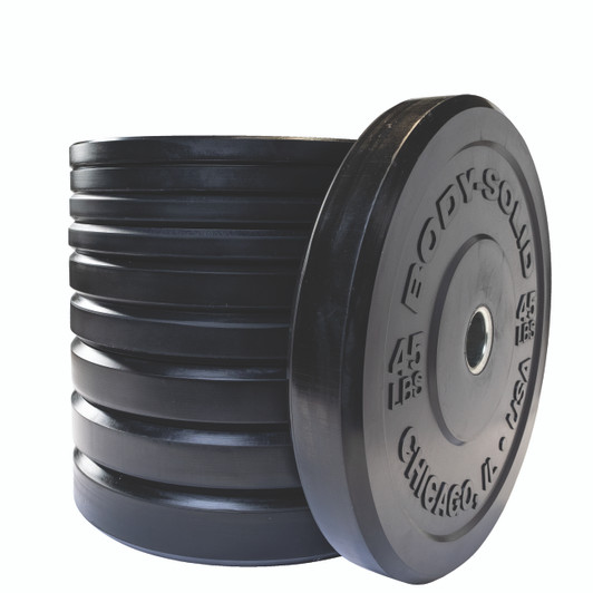 260 lb. Chicago Extreme Bumper Plate Set