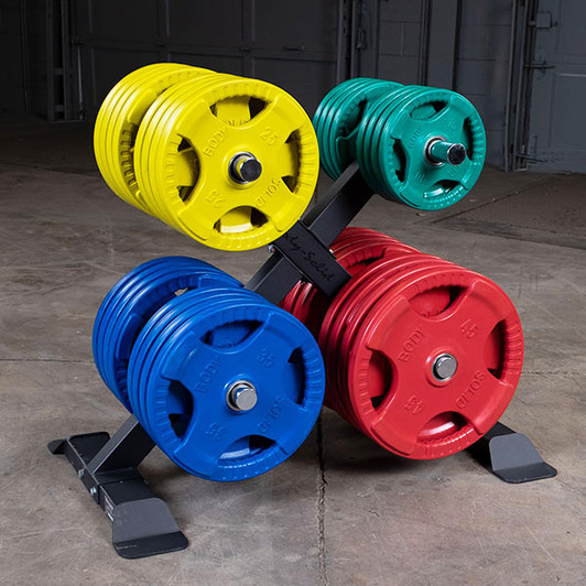 Body-Solid Olympic Color Grip Weight Plates