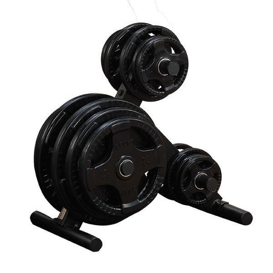 EZ-Load Olympic Weight Plate Tree with optional Weights