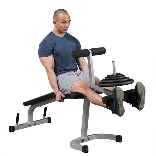 Leg Extension on the Powerline Leg Curl and Extension