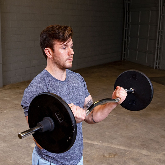 Curls with the Body-Solid Standard Curl Bar