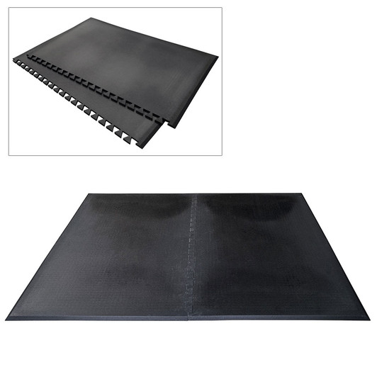 BigLok 6' x 8' Rubber Platform Mat, 3/4" Thick
