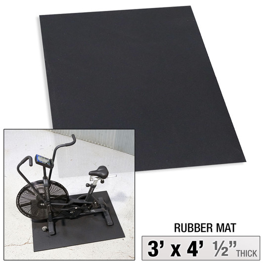 3X4' RUBBER MAT